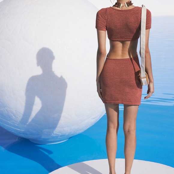 NWT Cult Gaia Billie Knit Dress Jasper S - Picture 14 of 14